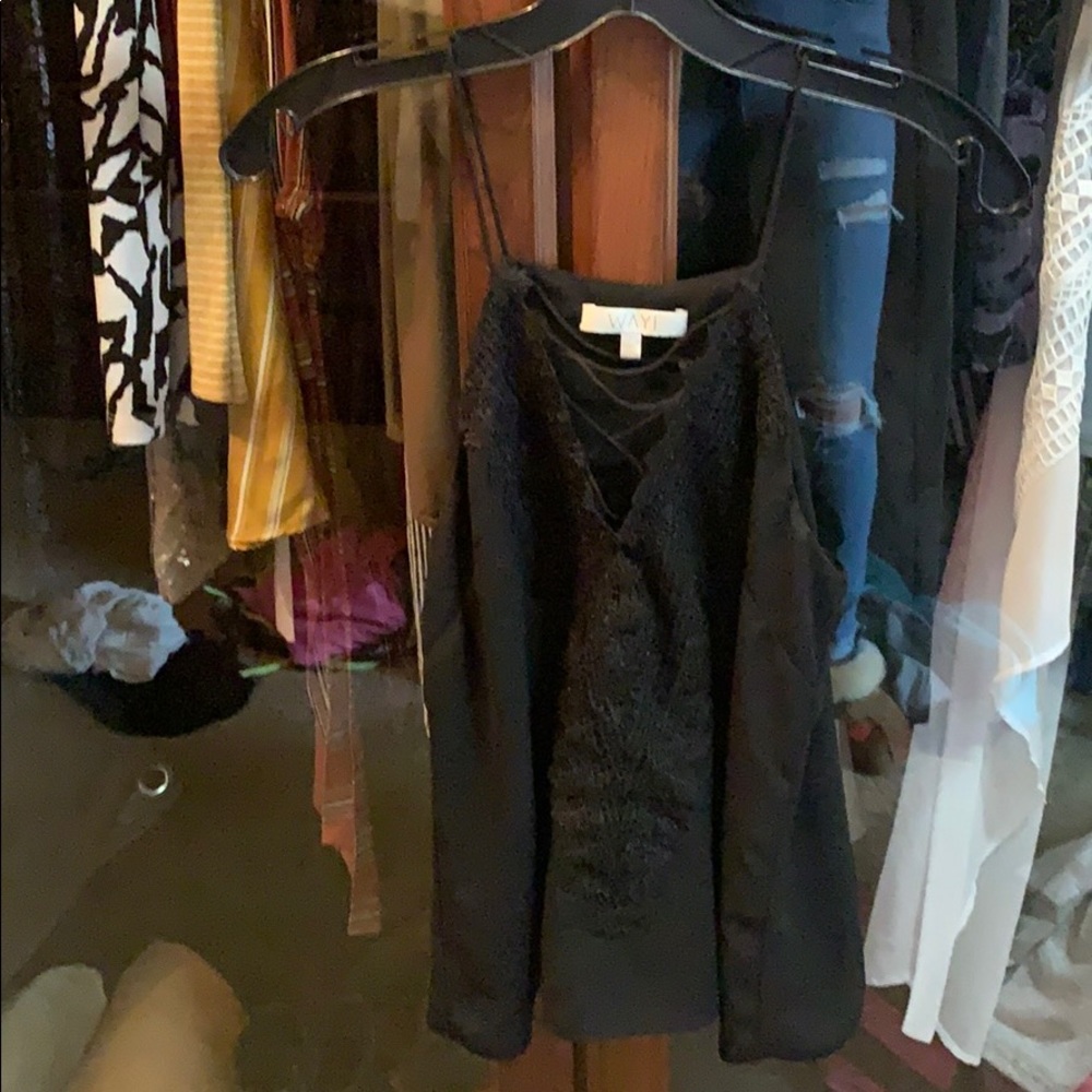 Wayf criss cross top